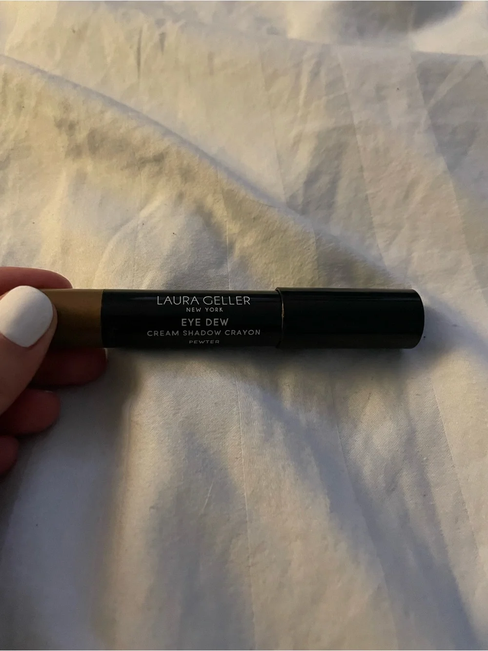 NWOT Laura Geller Eye Dew Cream Shadow Crayon in Pewter